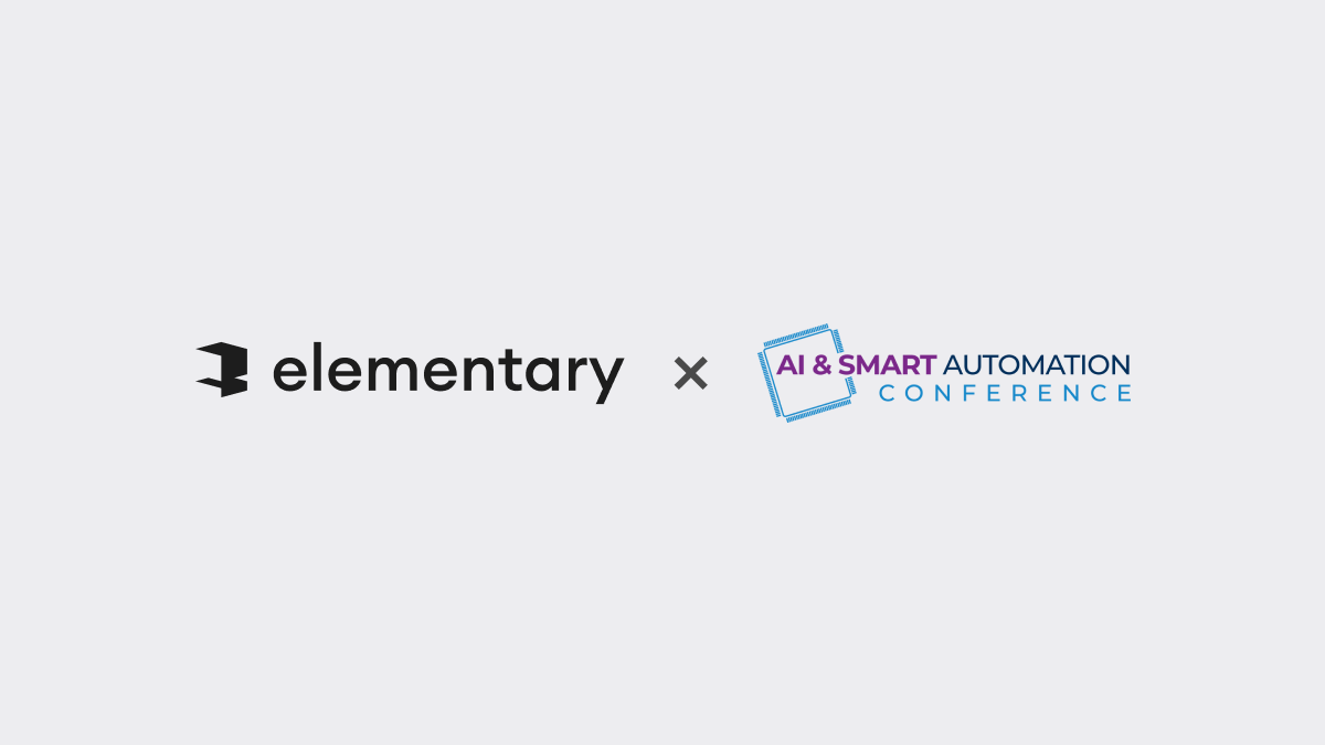 Elementary Heads to the AI and Smart Automation Conference 2023